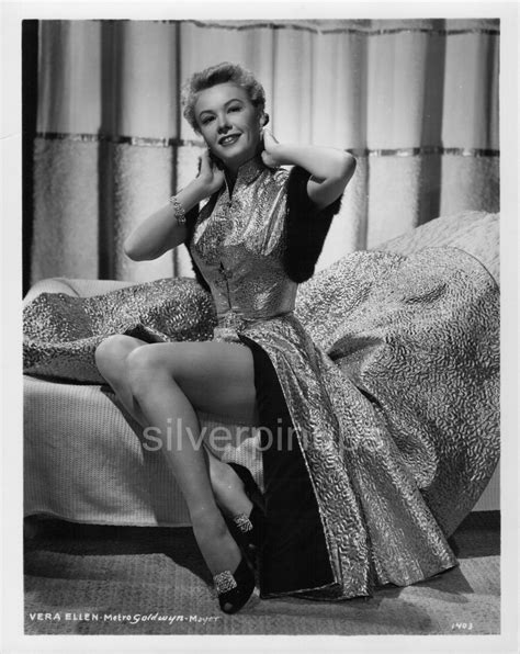 Orig 1950 Vera Ellen Dazzling Beauty Glamour Pin Up Portrait… Leg Art