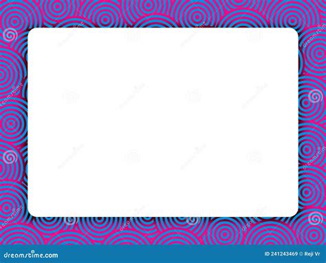 colorful ornamental decorative abstract border outline graphic design