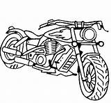 Coloring Pages Online Visit Motorcycle sketch template