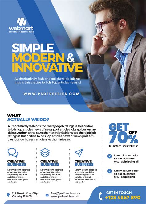 professional corporate flyer design psd psdfreebiescom