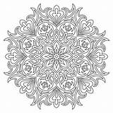 Mandala Coloring Vector Pattern Book Ethnic Stress Vecteezy Therapy Anti Symbol sketch template