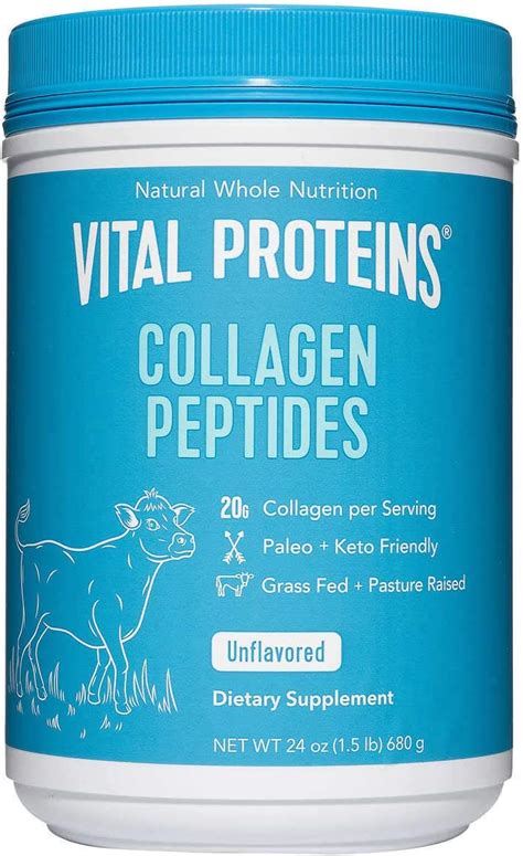 buy vital proteins collagen peptides pasture raised grass fed paleo