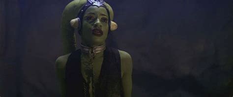 femi taylor as oola from star wars return of the jedi femi star