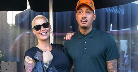what happened between alexander edwards and amber rose