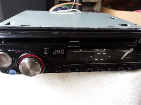 jvc kd  detachable face car stereo cd amfm aux receiver  picclick
