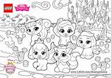 Lego Coloring Pets Friends Palace Pages Princess Disney Print Colouring Color Printable Fun Pet People Sheet Party Realistic Mia Sheets sketch template