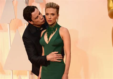 Scarlett Johansson Insists Creepy John Travolta Isn T
