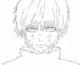 Ghoul Kaneki Tokyo Coloring Pages Drawing Sketch Template Deviantart Trending Days Last Getdrawings Templates sketch template