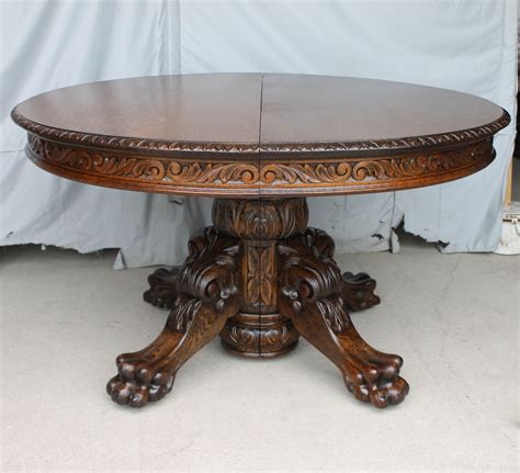 bargain johns antiques antique  victorian carved oak dining