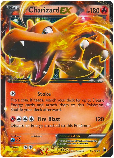 charizard  xy flashfire  pokemon card
