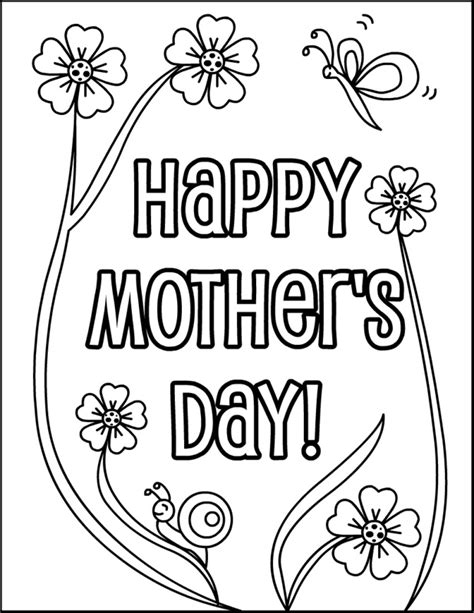 printable mothers day coloring pages  grandma integerd