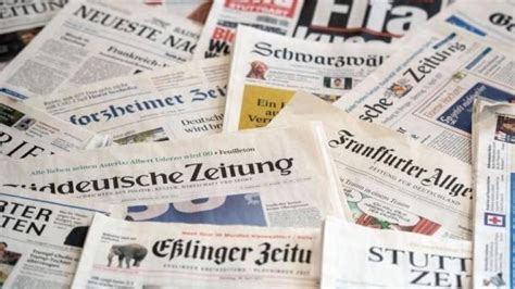 Werden Gedruckte Zeitungen überleben Deutsche Uneins Heise Online