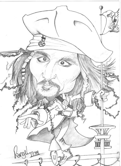 johnny depp  celebrities  printable coloring pages