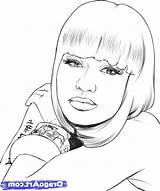 Minaj Coloring Nicki Pages Sheet Nikki Singer Printable Designlooter 89kb Choose Board Template Sketch sketch template