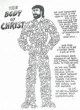 Body Clipart Christ Unity Church Youth Pastor Scripture Clipground sketch template