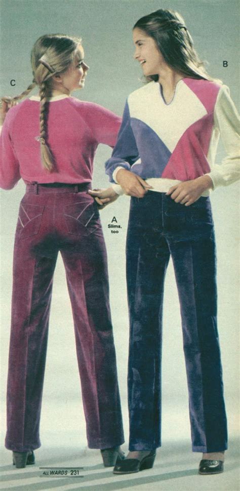 teen girls fashion from a 1980 catalog vintage fashion