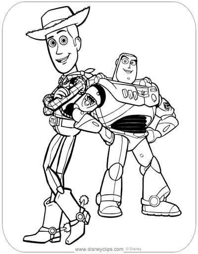 toy story  coloring pages creative hobby place
