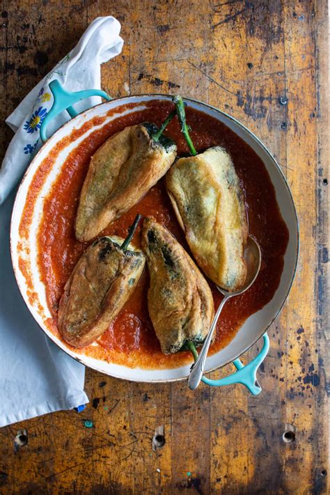 authentic chile relleno recipe stuffed peppers hola jalapeno