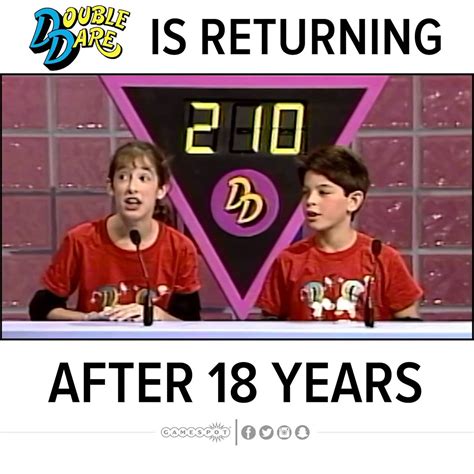 Double Dare Is Returning After 18 Years Things Will Get Sloppy