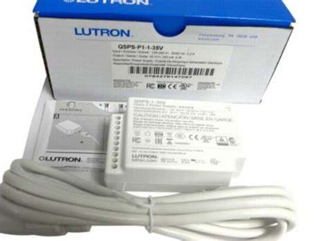 lutron qsps p   qs link power supply units   sale  ebay