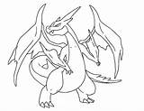 Coloring Charizard Pokemon Pages Mega Popular sketch template