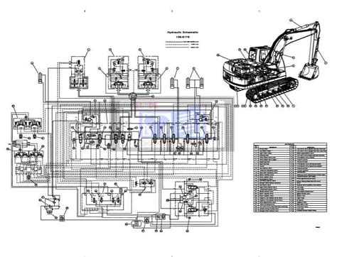 caterpillar   excavator hydraulic electrical full diagrams