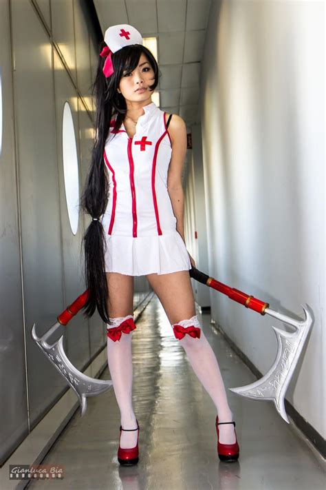 Nurse Akali League Of Legends Cosplaygirls
