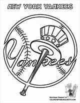 Baseball Coloring Pages Yankees Coloringbay sketch template