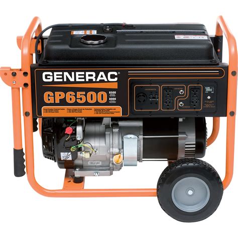 generac gp portable generator  surge watts  rated watts carb compliant model