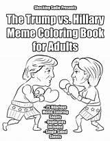 Coloring Pages Meme Trump Donald Colouring Color Getcolorings Print Getdrawings sketch template