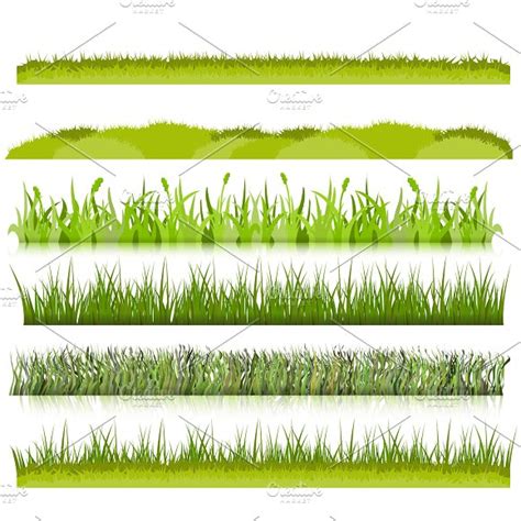 printable grass borders designtube creative design content