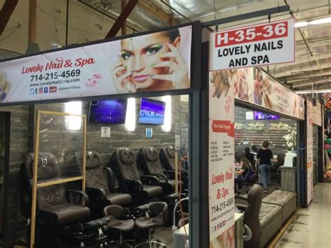 lovely nails spa  anaheim indoor marketplace