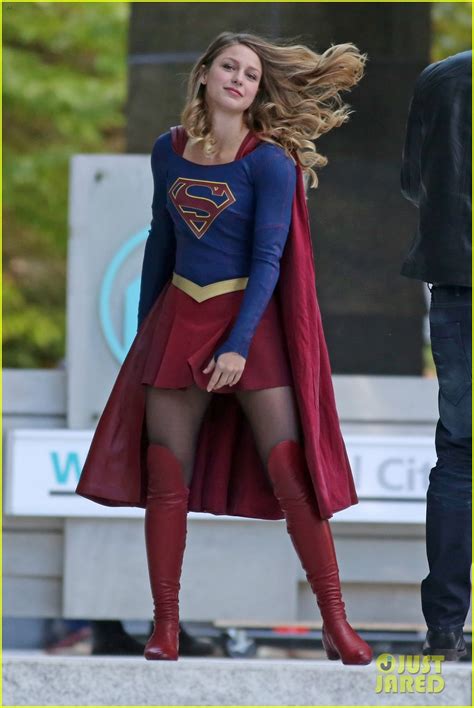 melissa benoist hits the street filming supergirl photo 1024873 photo gallery just