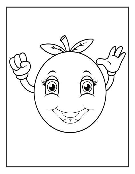 coloring pages  fruit  kids etsy uk