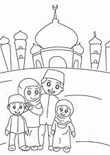 Ramadan Kareem sketch template