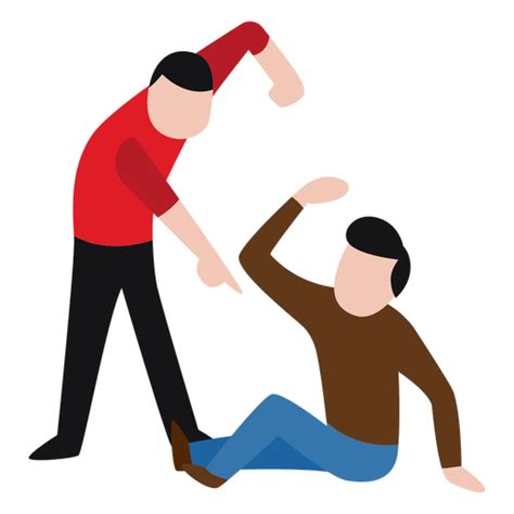 vandal character beating up man png and svg design for t shirts