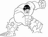 Hulk Smash Coloring Pages Colouring Printable Getcolorings Hulkbuster sketch template
