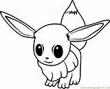 Eevee Pokémon Coloringpages101 sketch template