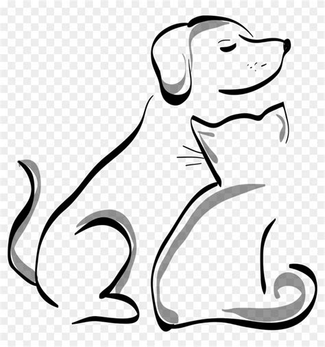 dog  cat silhouettes clipart   cliparts  images