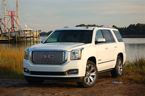 gmc yukon denali wd test drive  review