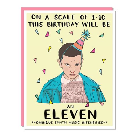stranger  birthday card ideas
