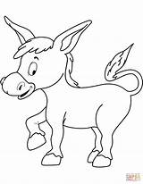 Donkey Esel Ezel Ausmalbild Ausmalbilder Burro Ausmalen Jumento Kostenlos Niedlicher Ausdrucken Burritos Categorieën sketch template