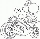 Yoshi Coloring Pages Mario Kart Halloween Characters Wii Printable Cart Draw Bros Letscolorit Print Motorcycle Riding Coloriage Color Kids Getcolorings sketch template