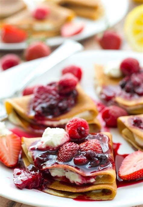 savory  sweet crepe recipes sweet crepes breakfast dishes
