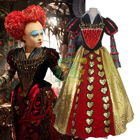 Free Shipping Alice In Wonderland The Red Queen Of Hearts