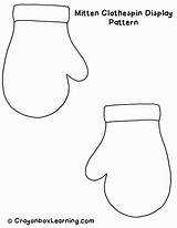 Mitten Mittens Handschuhe Teaching Vorlagen Zentangle sketch template