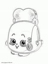 Shopkins Pages Coloring Season Printable Colouring Visit sketch template