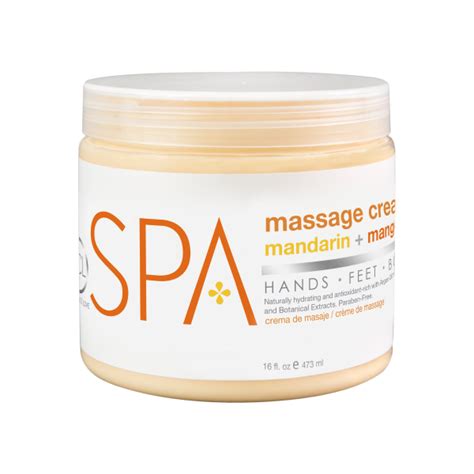 mandarinmango massage cream ml spa