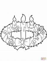 Advent Wreath Coloring Candles Pages Printable Christmas Print Printables Colouring Color Supercoloring Drawing Sheets Super Angel Choose Board Categories sketch template