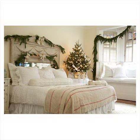 elegant interior theme christmas bedroom decorating ideas